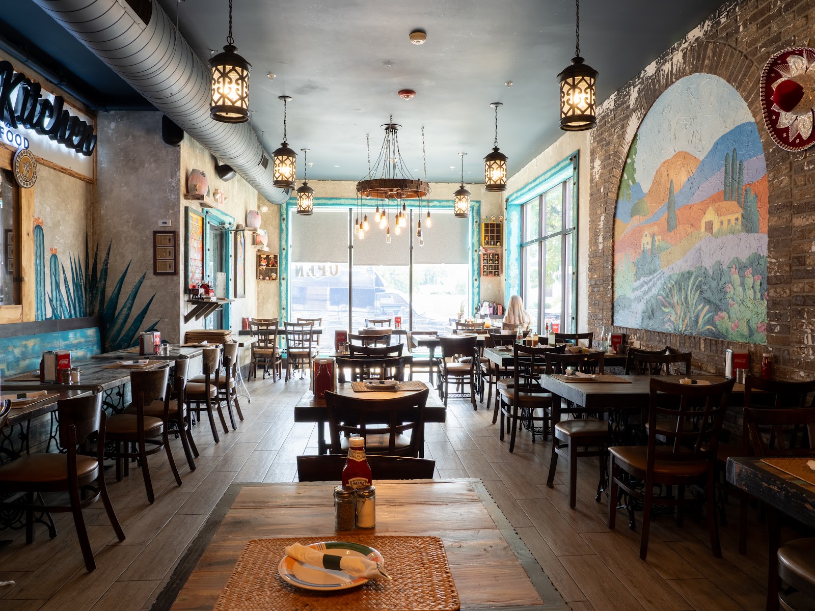 Mi Lupita's Kitchen dining room — warm and welcoming atmosphere