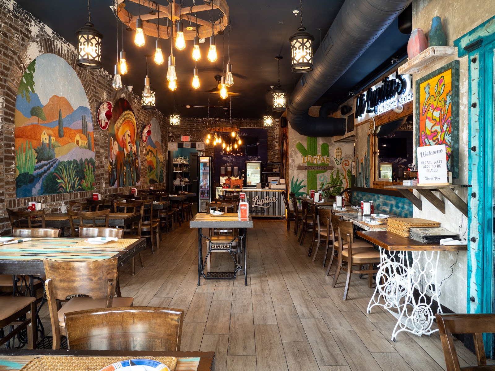 Mi Lupita's Kitchen — cozy interior with colorful Mexican decor